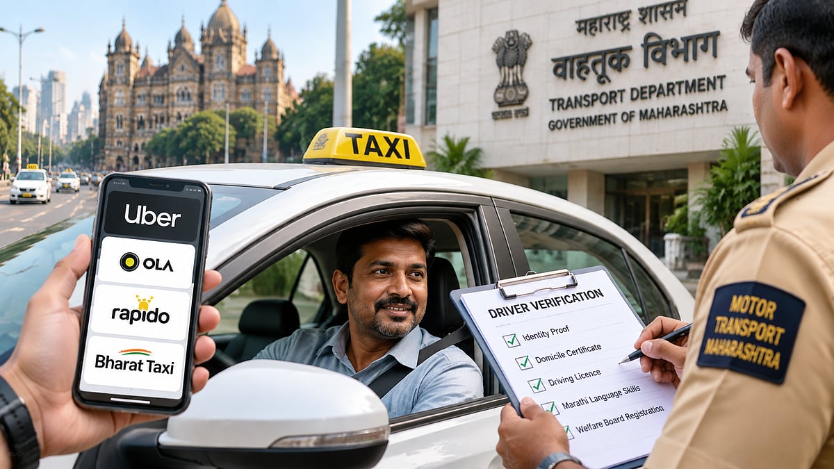 Maharashtra App-Based Taxi Firms Given Three Months To Submit Driver Details Under New Aggregator Policy 2026