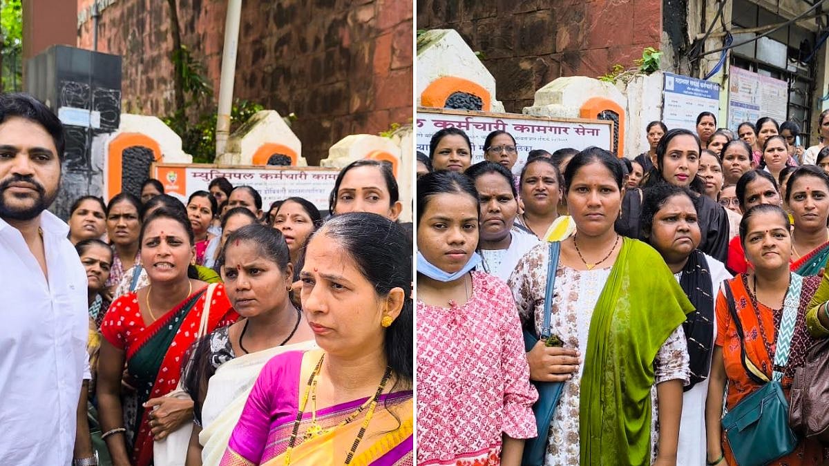 130 KDMC Health Workers Protest Over Three Months’ Pending Salaries, Warn Of Work Stoppage If Dues Remain Unpaid