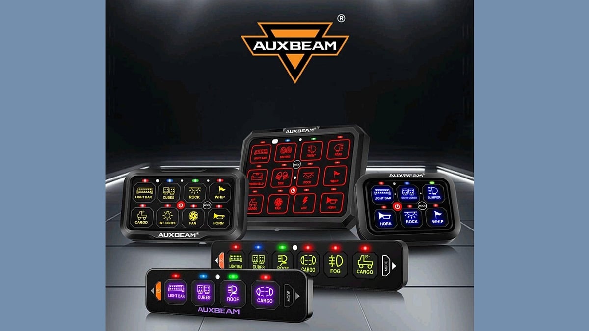 Auxbeam Switch Panels: Solve Your Vehicle's Wiring Nightmare Instantly!