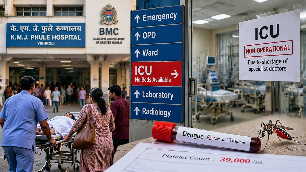 Mumbai Civic Hospitals Face ICU Crisis As Dengue And Malaria Cases Rise Amid Shortage Of Specialist Doctors
