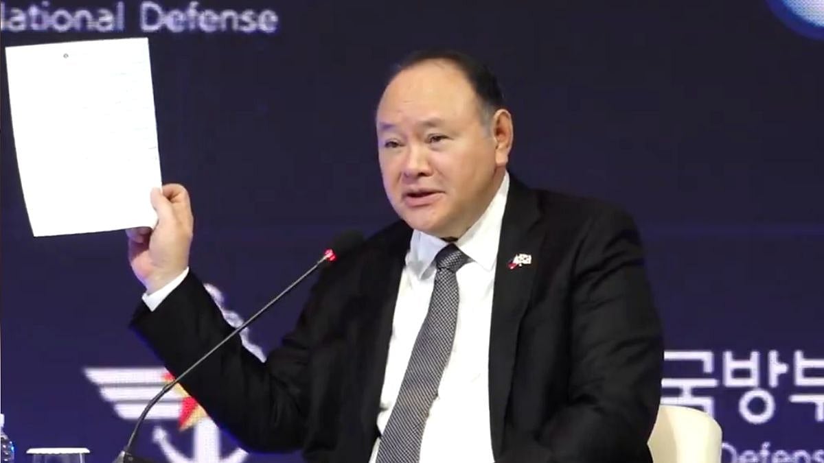 'Desperate, Bully & Aggressive': Philippines Defence Chief Teodoro Publicly Bashes China Over A 'Note' During His Speech At Seoul Forum - VIDEO 