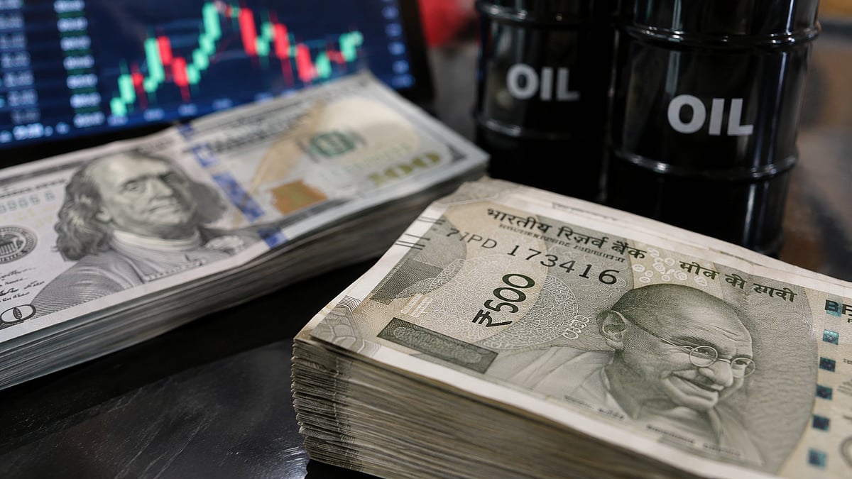 Rupee Takes A Sharp Hit, Plunges 34 Paise To 95.08 Against Dollar As Crude Crosses $100