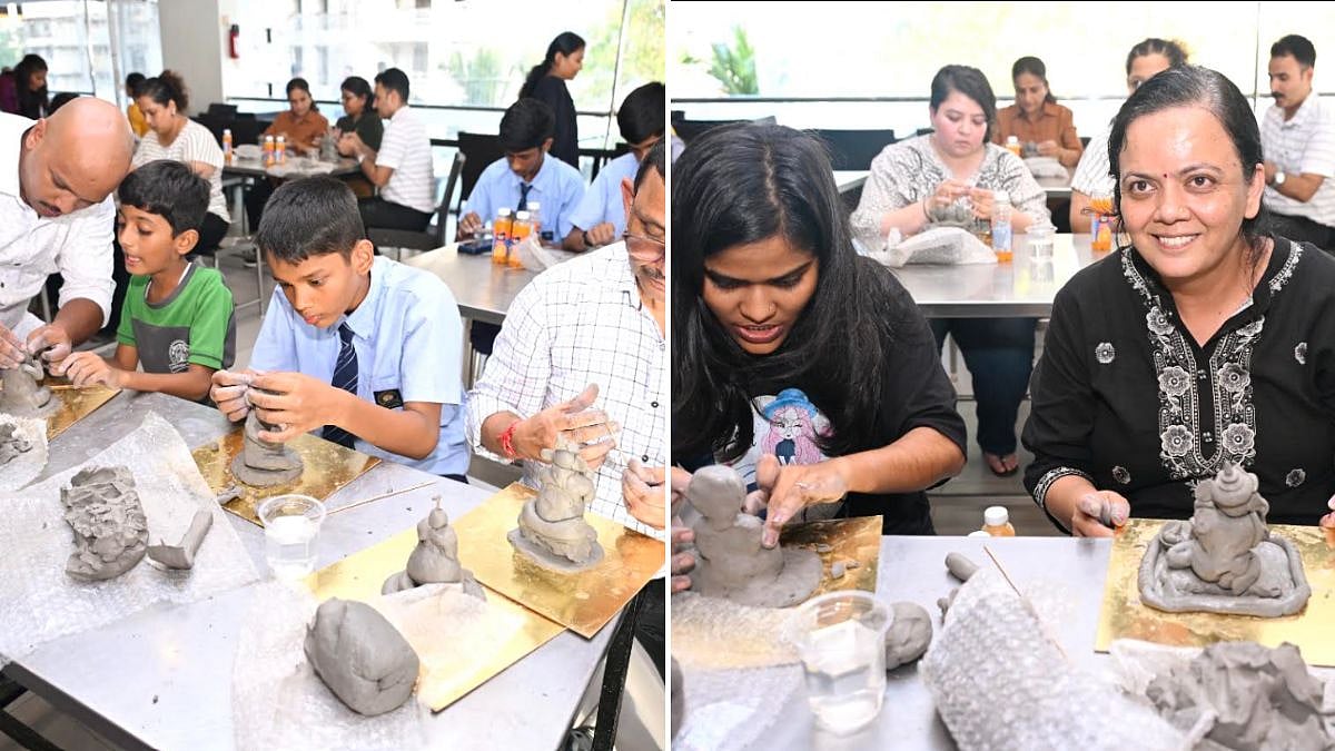 City Youth & School Students Get Hands-On Training For Making Eco-Friendly Ganpati Idols At Workshop Organised By FPJ & BMC