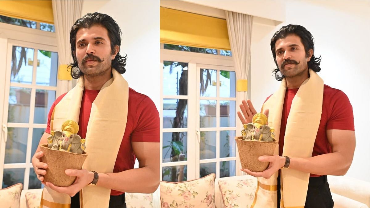 Ganesh Chaturthi: Vijay Deverakonda Urges Devotees To Choose Clay Idols For Green Ganpati Celebration