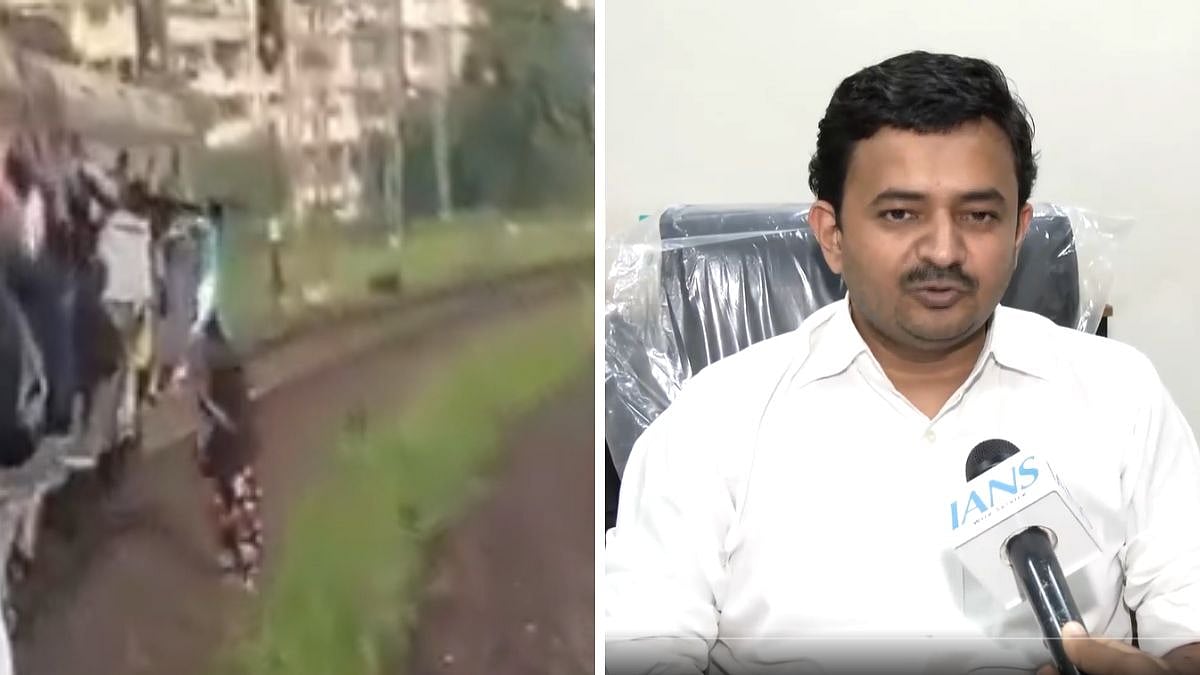 'When Will Railway Ministry Wake Up?': Netizens Express Anger Over Mumbai Local Incident; CPRO Clarifies Woman Fell From Stationary Train