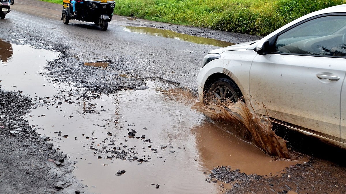Nashik: NMC Claims 18,423 Potholes Filled Ahead Of Ganeshotsav, But Complaints Persist