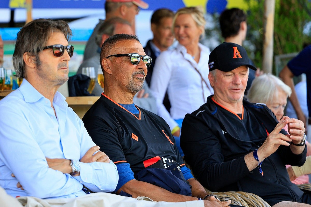 Ruud Gullit with Steve Waugh at ETPL 2026