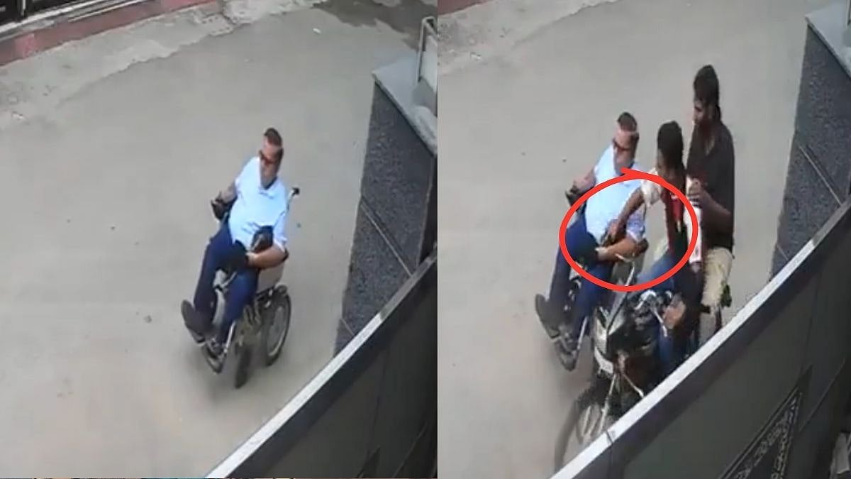 WATCH: Robbers Snatch Purse From Wheelchair-Bound Man In Punjab's Zirakpur; ₹5,000 Cash, Phone & Documents Stolen