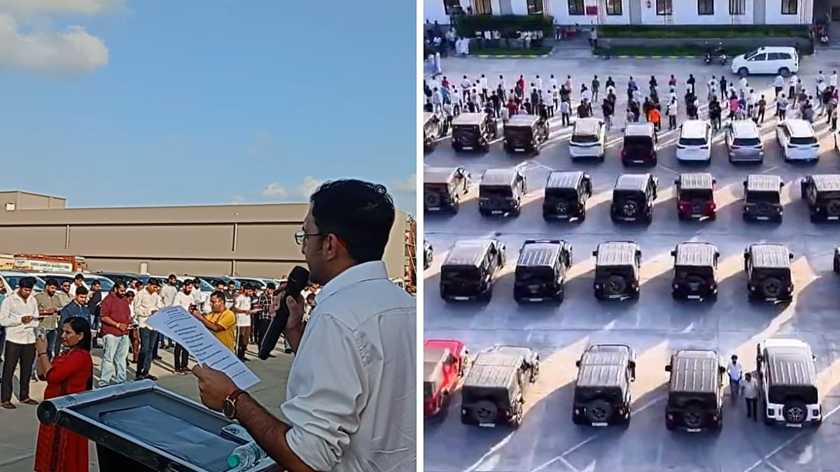 'Bhaigiri Nahi Zimmedari': Daman Collector Makes Thar & Fortuner Owners Take Oath To Drive Responsibly; VIDEO