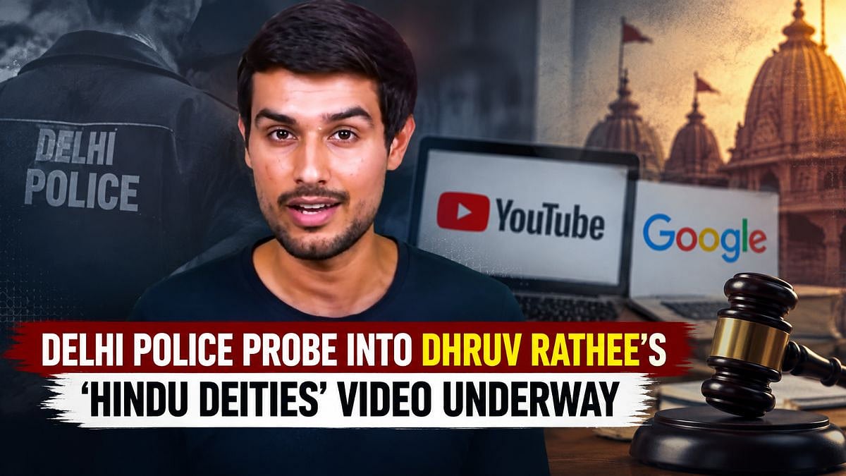 Delhi Police Probe Into Dhruv Rathee’s ‘Hindu Deities’ Video Underway, Details Sought From Google, YouTube