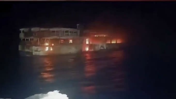 Massive Fire On Philippines Ferry Leaves At Least 5 Dead, 87 Missing