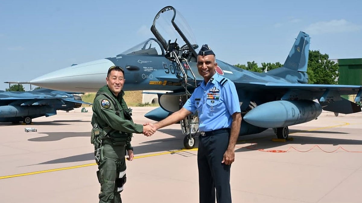 Rajnath Singh Hails India-Japan Defence Ties As Japanese F-2 Jets Arrive For Exercise Veer Guardian
