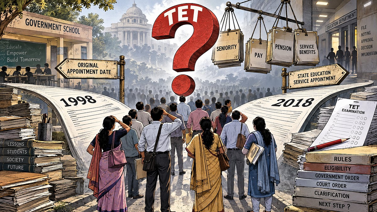 TET Confusion: Over 1 Lakh Serving Teachers Seek Year-Wise, Cadre-Wise Clarification Across Madhya Pradesh