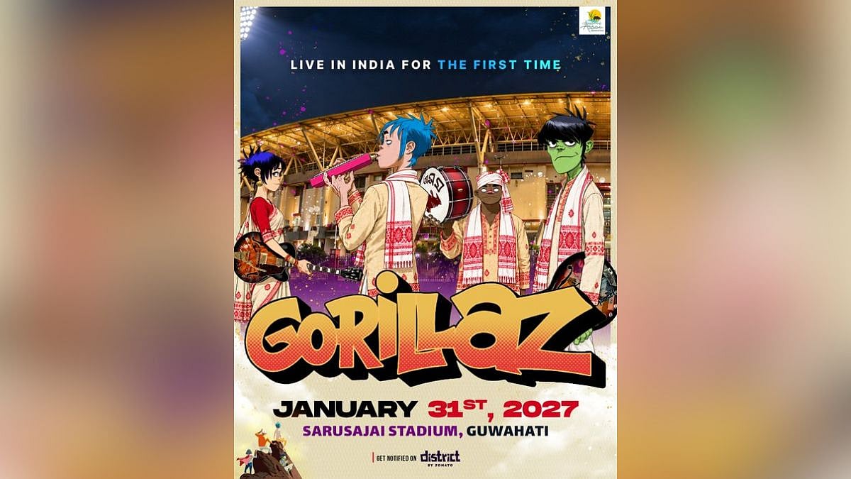 Gorillaz To Make India Debut In January 2027, Announce 3-City Tour