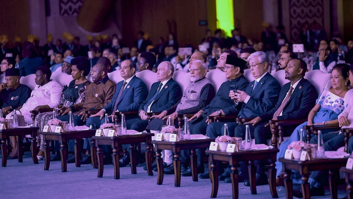 BRICS Summit 2026: World Leaders Arrive In Delhi For Gala Dinner Hosted By PM Modi At Bharat Mandapam | VIDEO