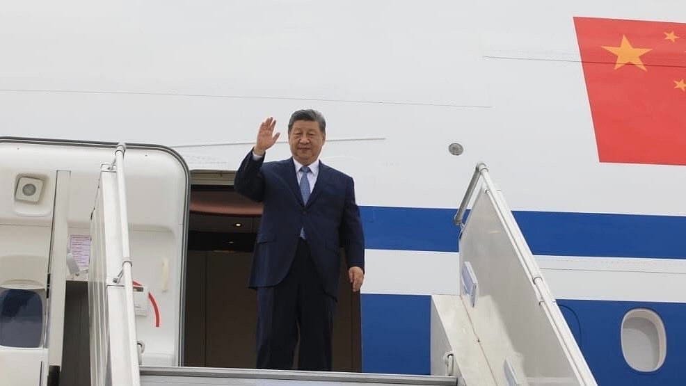 Xi Jinping Arrives In Delhi For BRICS Summit, First India Visit Since 2019 | VIDEO