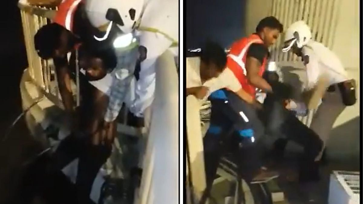 Dramatic Rescue At Bandra-Worli Sea Link As Toll Staff, Police Save 28-Year-Old Man From Jumping - VIDEO