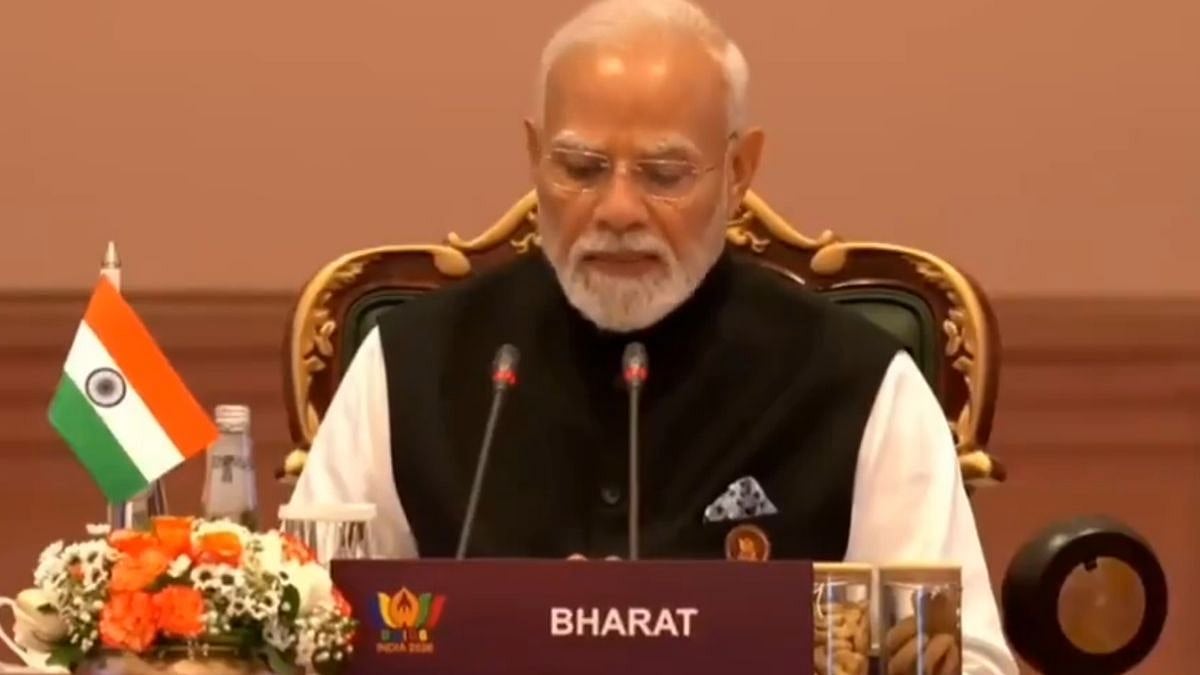 BRICS Summit 2026: PM Modi’s ‘Bharat’ Placard Instead Of 'India' At New Delhi Summit Grabs Attention