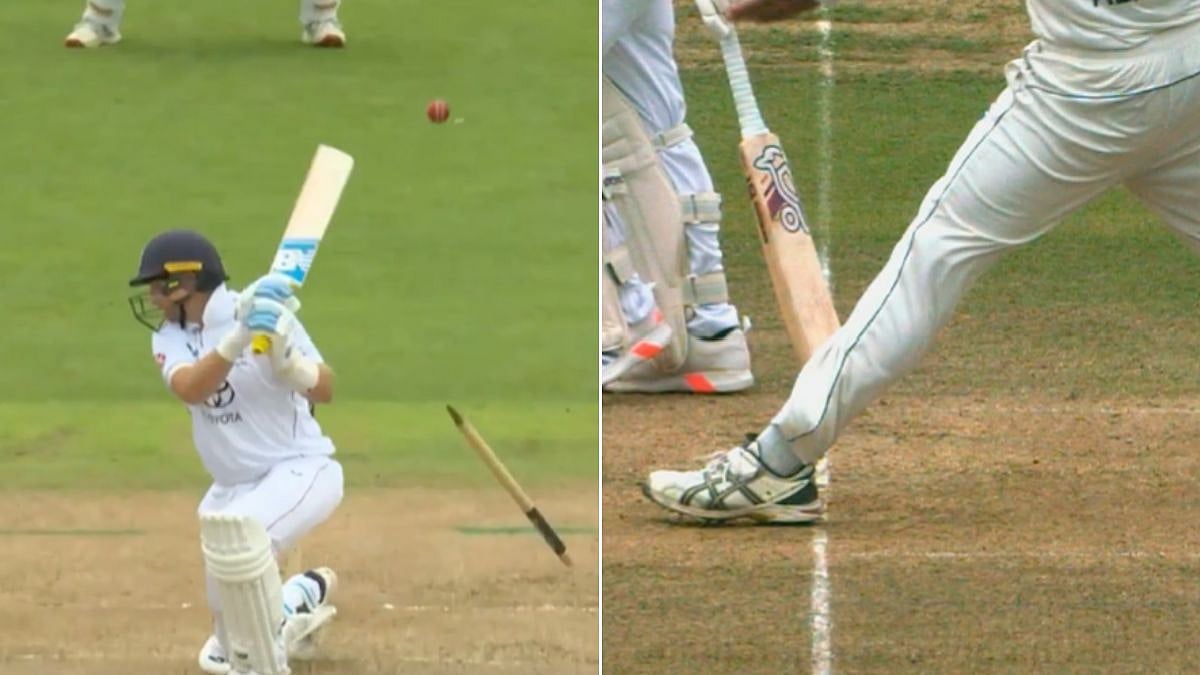 No-Ball Drama! Joe Root’s Stumps Shattered But Mohammad Ali Oversteps, Celebrations Cut Short In Birmingham| VIDEO