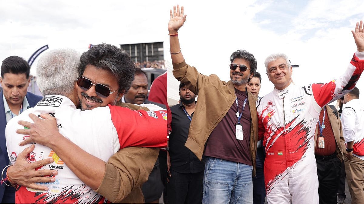 'Fan Wars Coming To An End': Vijay & Ajith Kumar's Wholesome Hug At Silverstone Breaks Internet- VIDEO