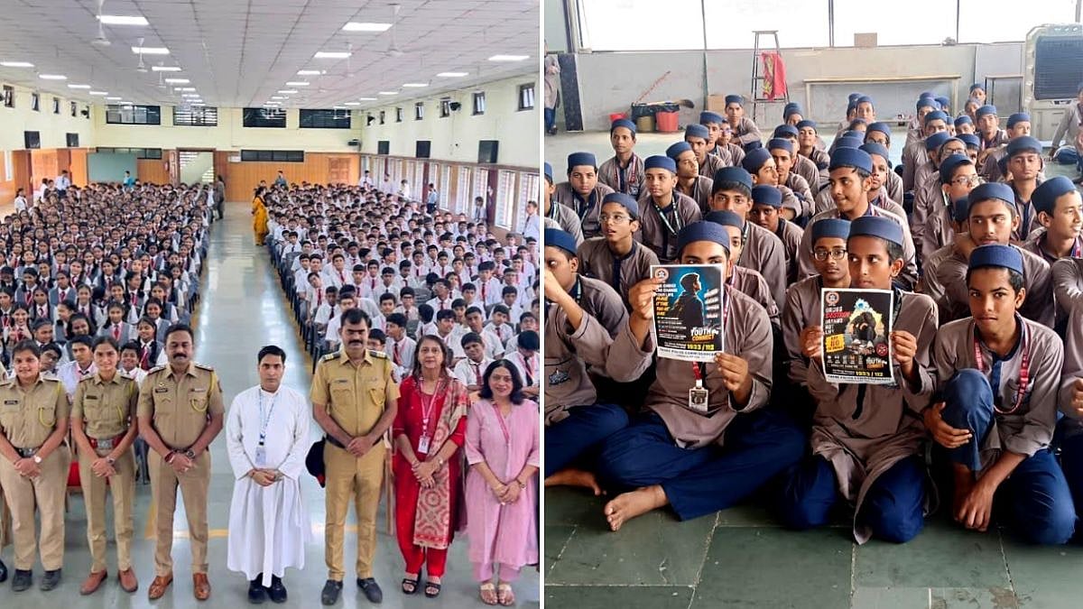 Thane Police Launch Month-Long Anti-Drug Campaign With 28,000 Students Across 171 Schools To Promote Drug-Free Youth