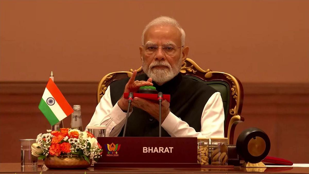 PM Narendra Modi Releases Commemorative Postage Stamps Marking 20 Years Of BRICS At 2026 Summit