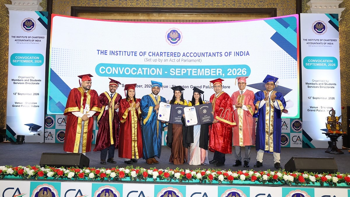 Convocation: 270 Newly Qualified CAs Receive Certificates In Institute Of Chartered Accountants Of India Indore 