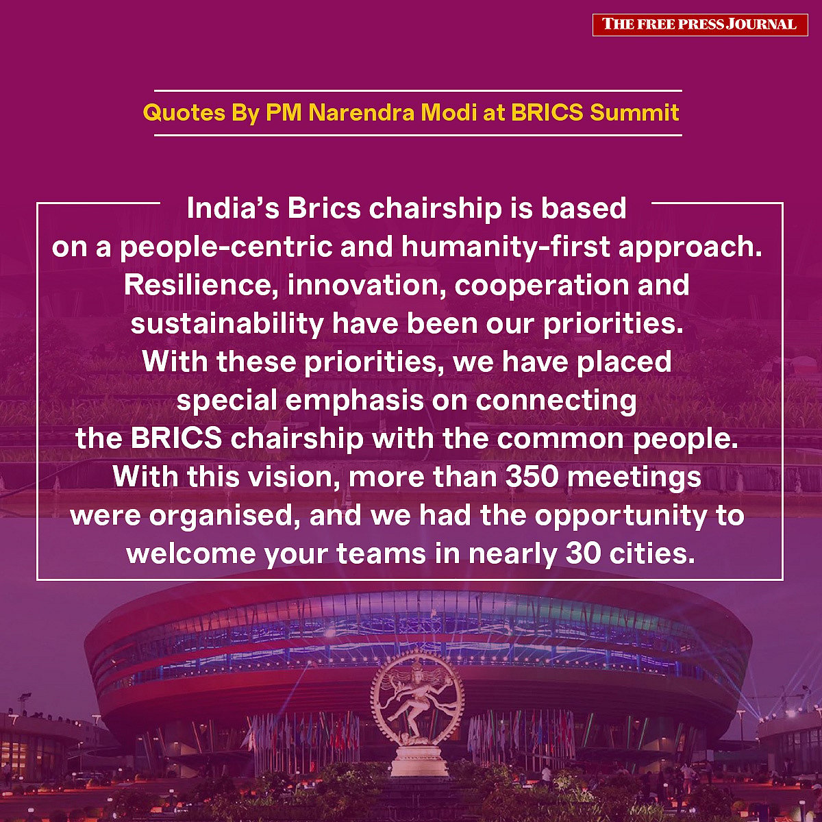 PM Modi proposes a BRICS continuity and implementation mechanism to ensure follow-up on decisions and initiatives through the Troika