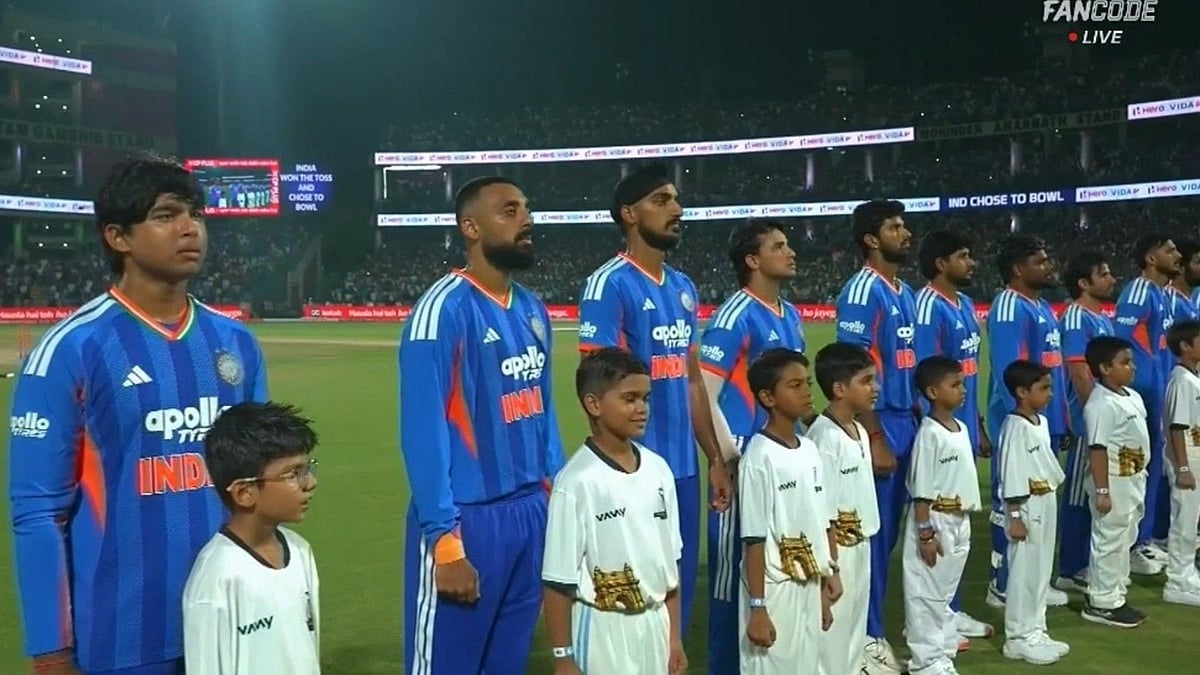 WATCH: National Song ‘Vande Mataram’ Sung For First Time In International Cricket Match During IND vs AFG Clash; Fans Sing Along