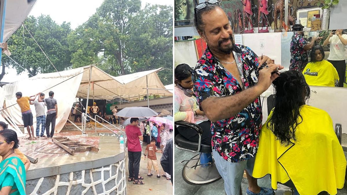 Heavy Rain Dampens First Day Of Bandra Fair As Stall Owners Fear Losses Amid Poor Visitor Turnout