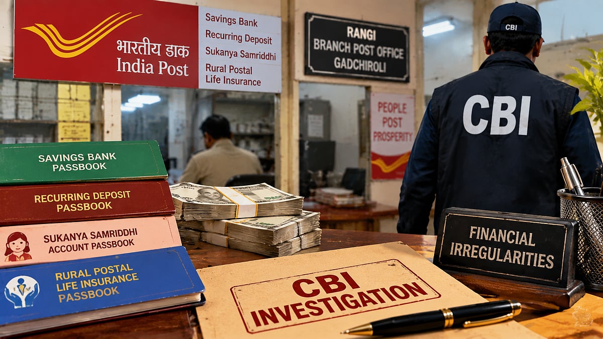 CBI Probes Gadchiroli Postal Official For Allegedly Misappropriating ₹13.56 Lakh From Savings And Insurance Accounts