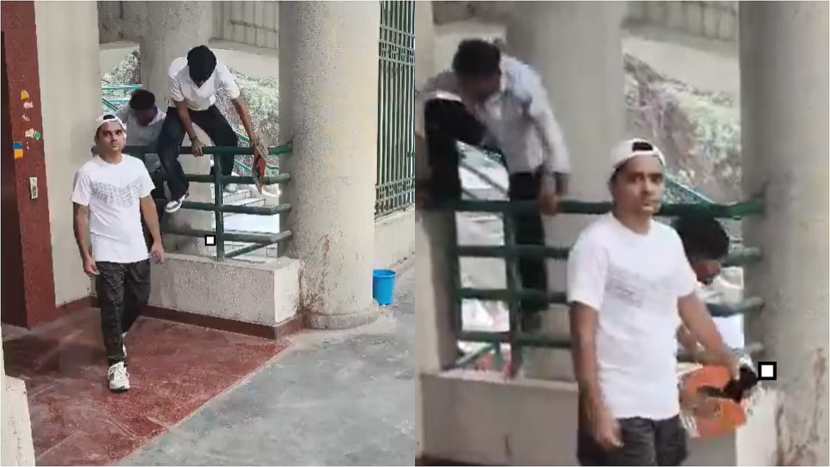 WATCH: Fans Jump Railing To Illegally Enter Arun Jaitley Stadium Without Tickets, Raise Security Concerns Amid BRICS Summit