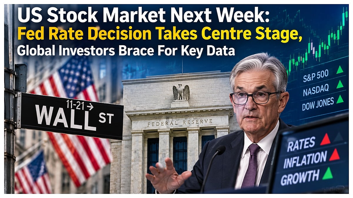 US Stock Market Next Week: Fed Rate Decision Takes Centre Stage, Global Investors Brace For Key Data