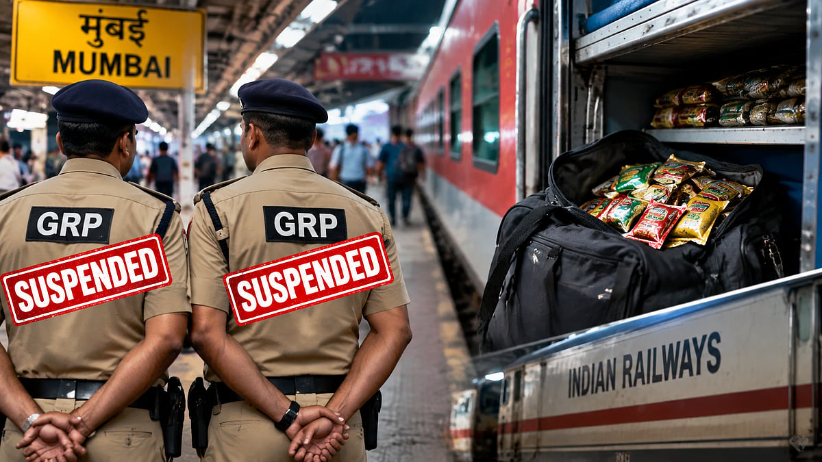 2 GRP Constables Suspended For Allegedly Facilitating Gutkha Transport Through Mumbai Trains