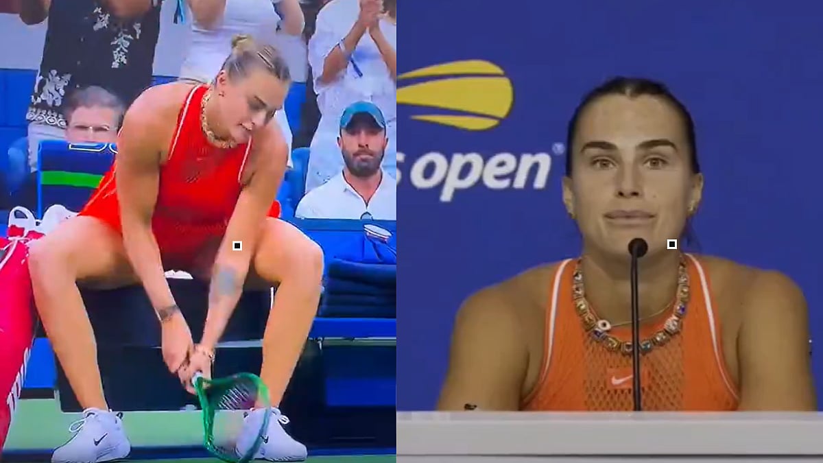 'I Wanted To Let Go Of All That Aggression': Aryna Sabalenka Explains Racket Smash After US Open Final Loss To Elena Rybakina | Video