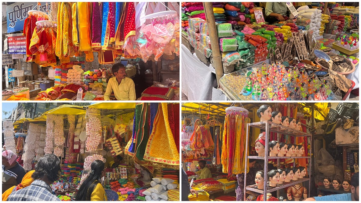 Pune: Rising Prices Push Ganeshotsav Shoppers Towards Reusable Decorations At Mandi Market