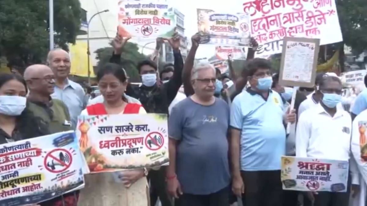 ‘Not Against Any Festival’: Nagpur Residents Hold Silent March Over Noise Pollution, High-Decibel Music Amid Festive Celabrations 