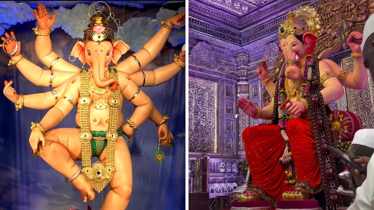 Ganeshotsav 2026 Begins In Mumbai As Lalbaugcha Raja, Mumbaicha Raja Draw Crowds; Watch LIVE Here