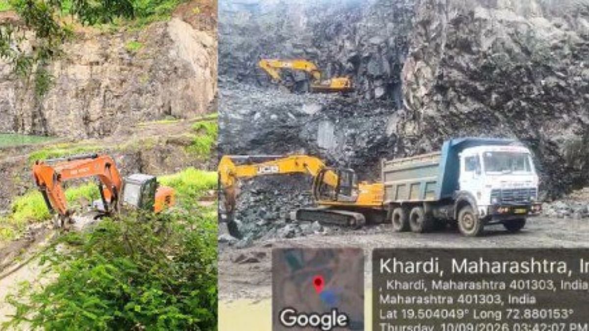 Virar: Illegal Stone Quarry Busted In Khardi Near Mumbai; ₹90.89 Lakh Worth Of Stones, Machinery Seized - 3 Booked