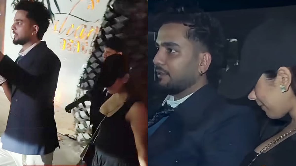 Elvish Yadav Spotted With Mystery Girl After His Birthday Party In Mumbai, She Hides Face From Paps As They Leave In Same Car - VIDEO