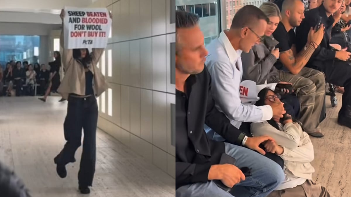 PETA Protesters Infiltrate New York Fashion Week Runway, CFDA Chief Steven Kolb Faces Allegations Of Assault