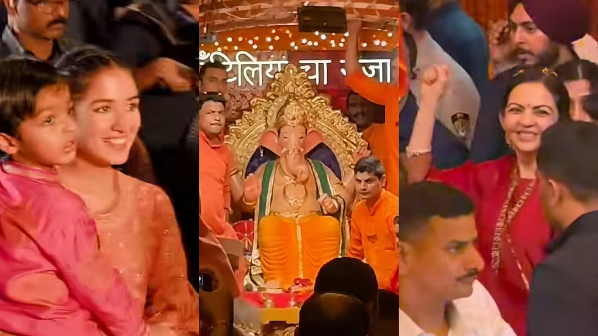 Ambani Family Welcomes ‘Antilia Cha Raja’ On Ganesh Chaturthi 2026; Nita And Radhika Dance In Ethnic Looks At Grand Aagman