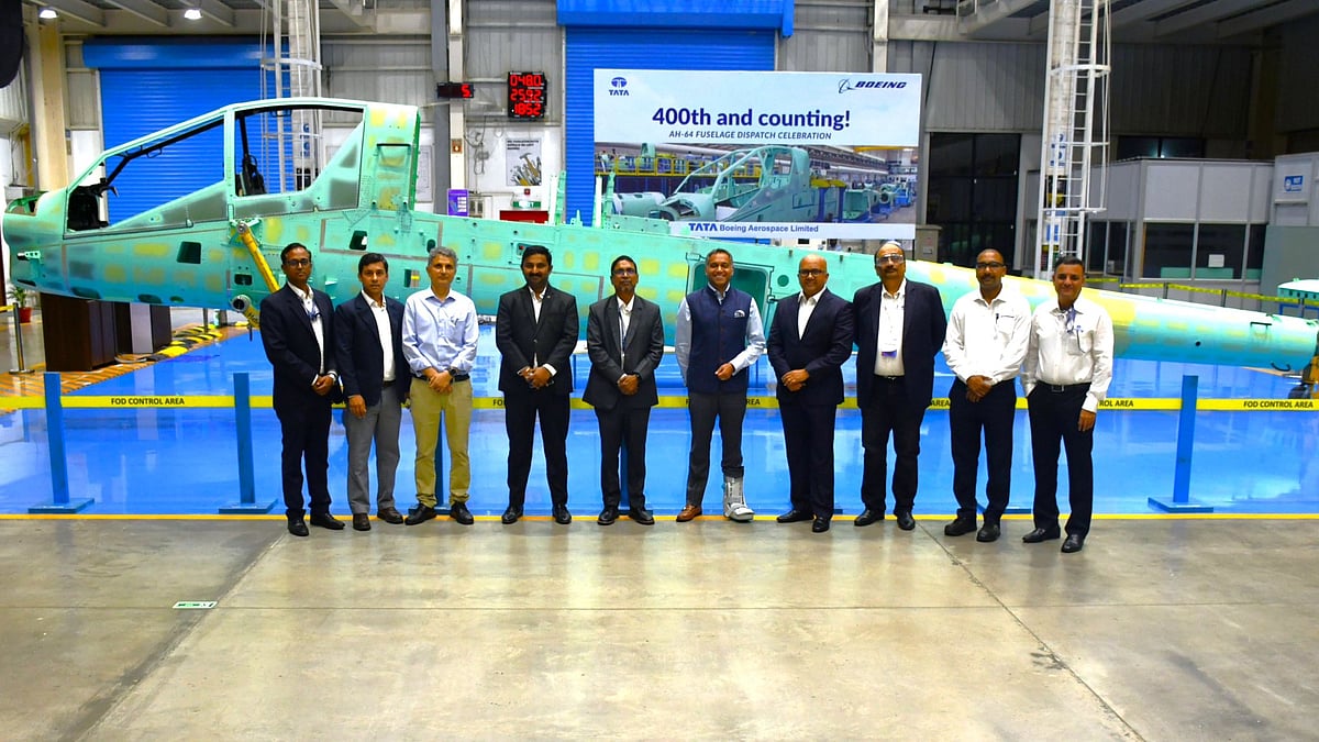 Tata Boeing Aerospace Delivers 400th Apache Fuselage From Hyderabad Facility