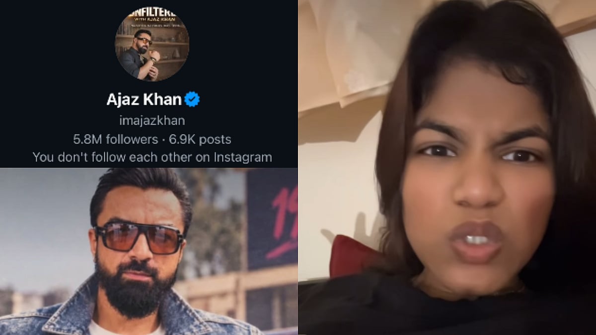 'We Can Have Coffee Or Wine Together': Content Creator Claims Ajaz Khan Messaged Her On Instagram To 'Catch Up' - Watch Video