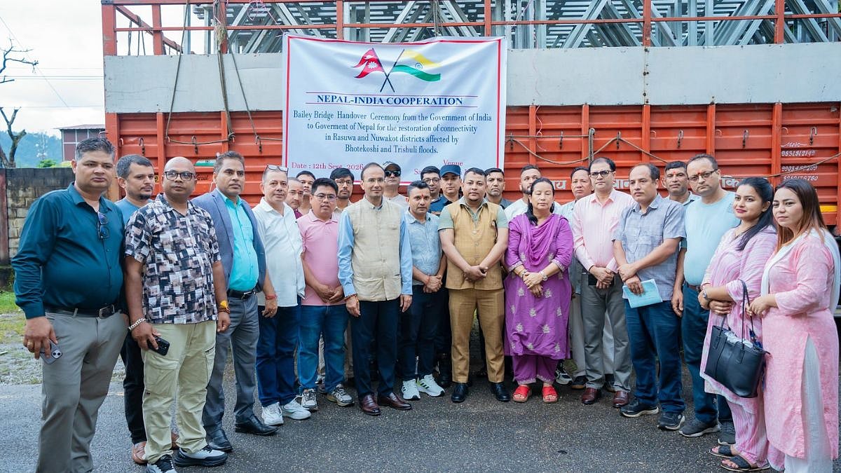 India Sends First Consignment Of Bailey Bridge Components To Flood-Hit Nepal