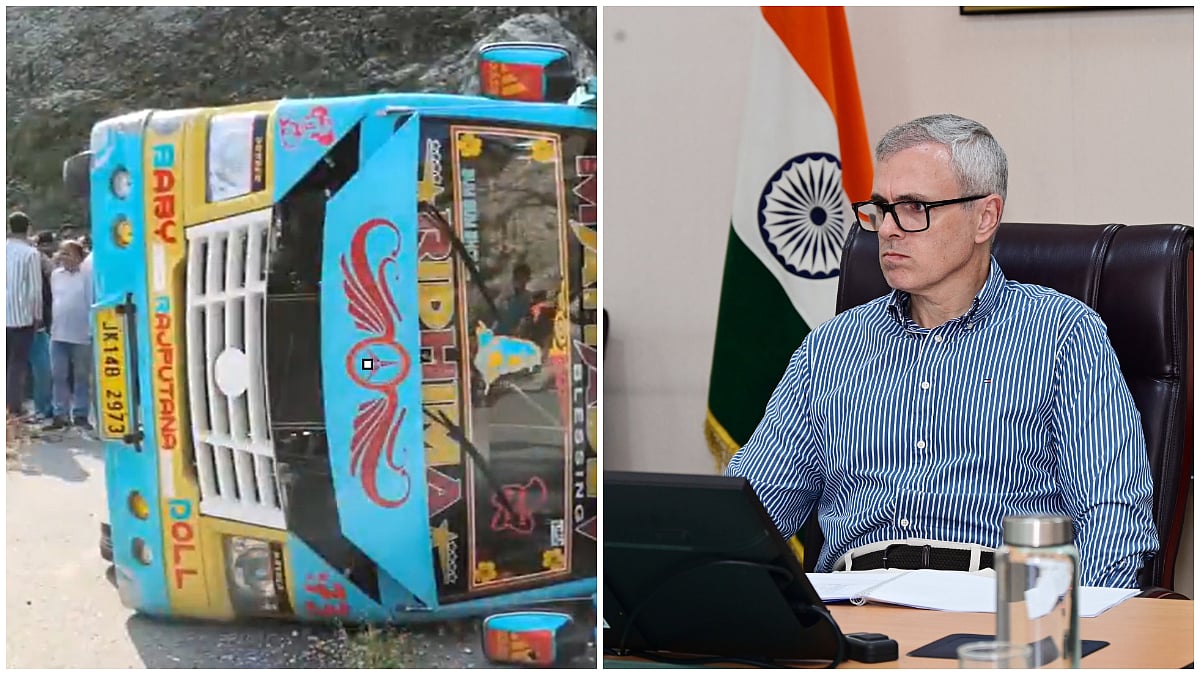 Jammu & Kashmir: CM Omar Abdullah Expresses Grief As 2 Killed, 5 Injured In Reasi-Bakal Road Accident