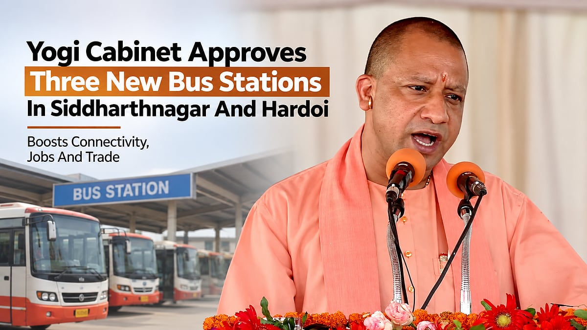 Uttar Pradesh: Yogi Cabinet Approves 3 New Bus Stations In Siddharthnagar And Hardoi