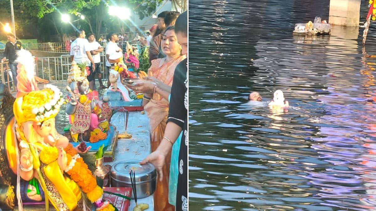 Palghar Ganpati Visarjan 2026: One-And-A-Half-Day Idols Immersed Amid Tight Security And Civic Arrangements