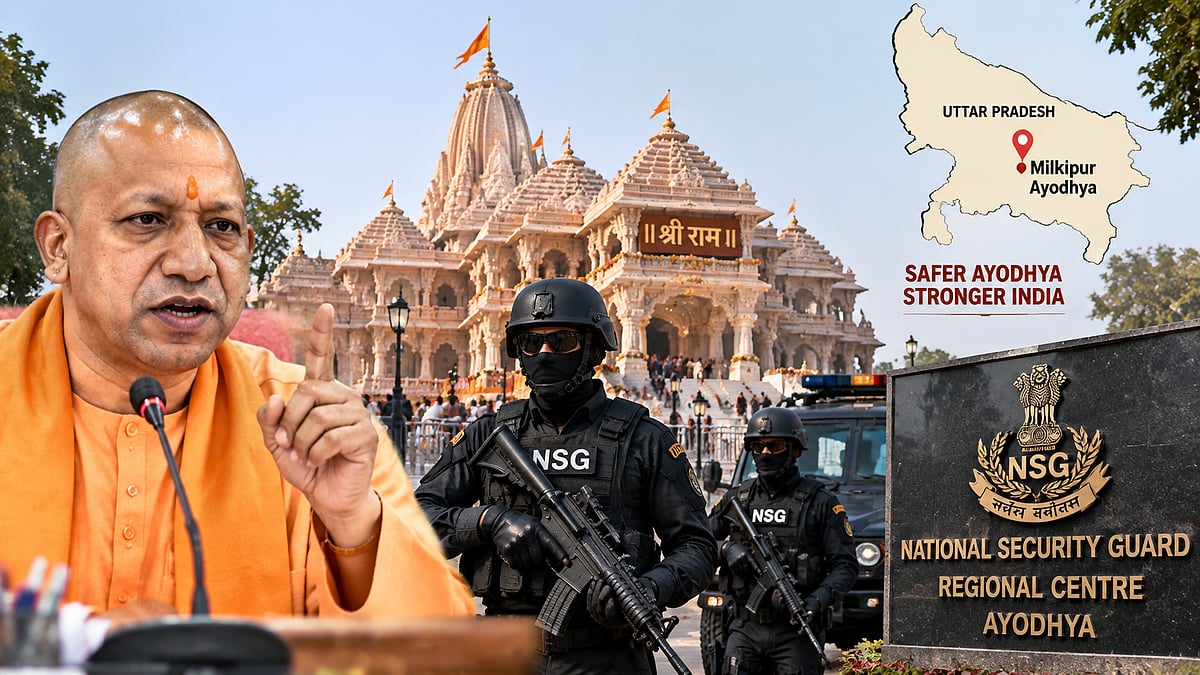 NSG Regional Centre To Be Established In Ayodhya, Yogi Cabinet Approves Free Allotment Of 26 Hectares Of Land
