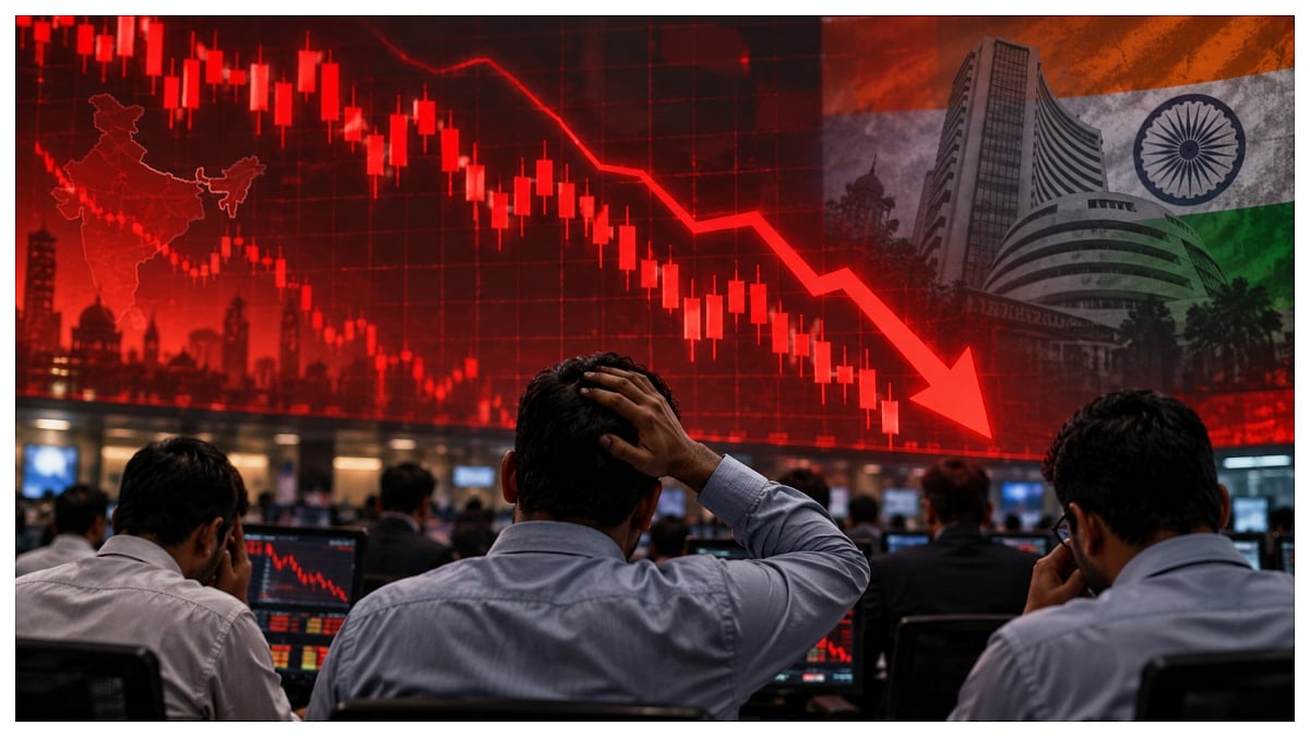 Sensex Crashes 778 Points, Nifty Slumps 280 Points Below 23,200